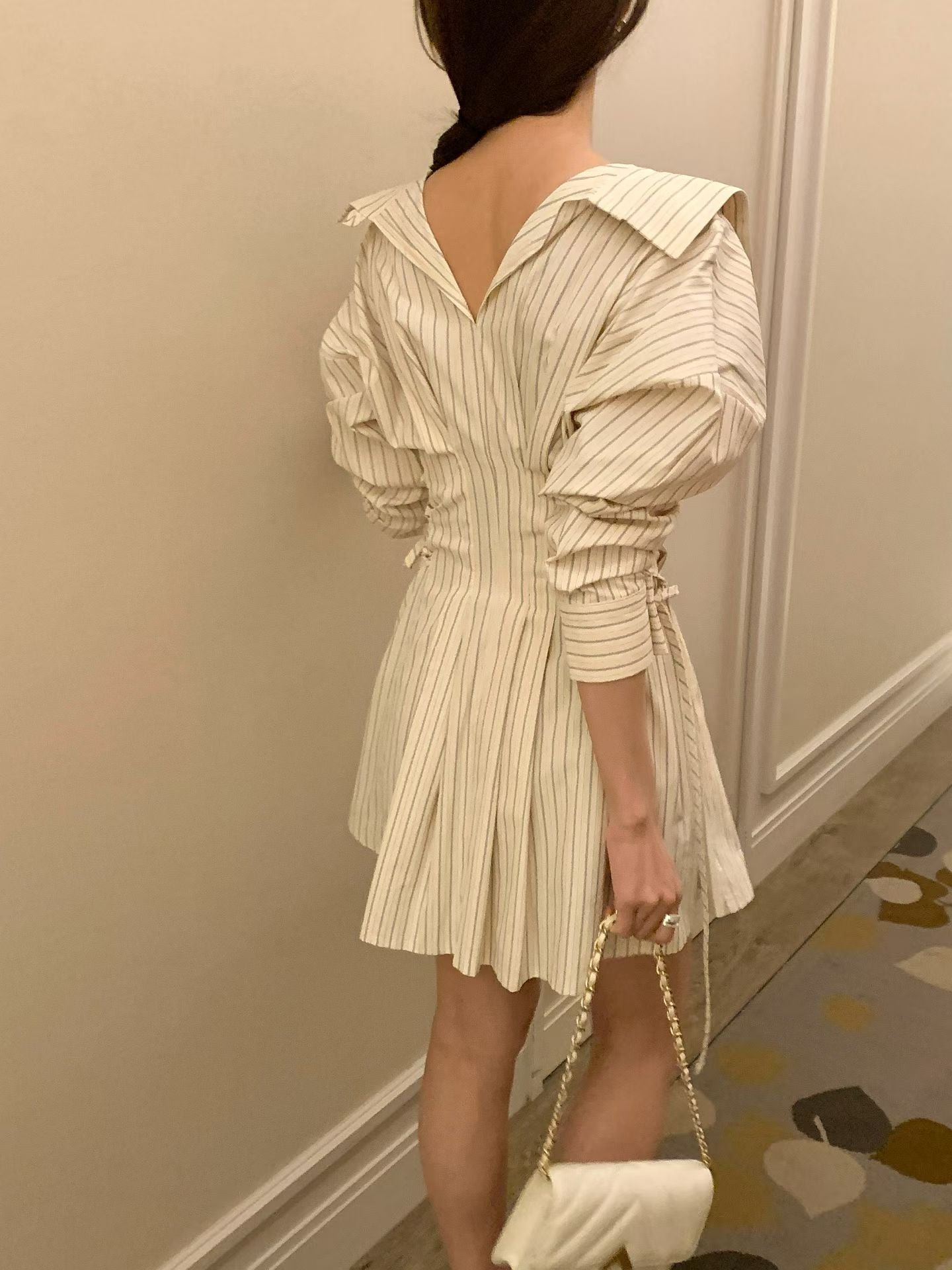 MS60303 Soft tailored muse dress