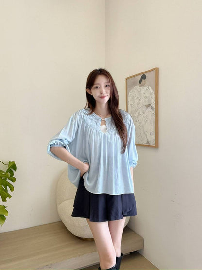 MS51021 Himiya loose blouse