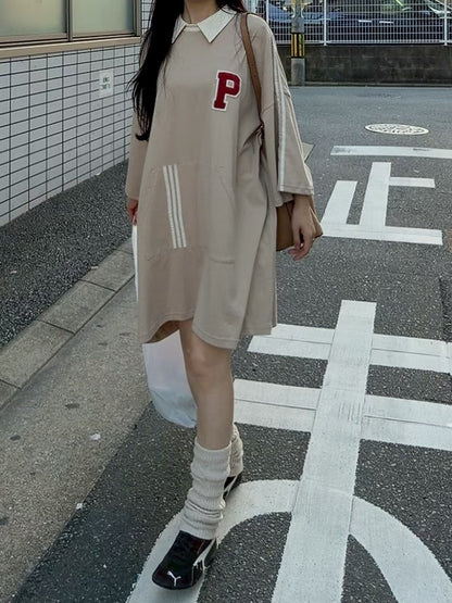 MS51074 Polo oversize one piece