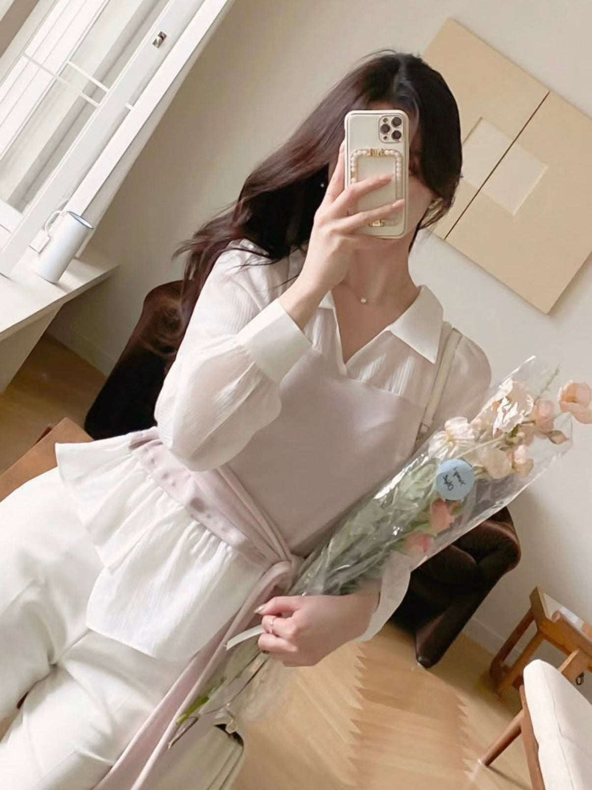 MS60301  Aurelia tie waist set