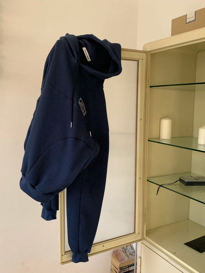 MS60345 Waffle hoodie top