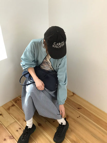 MS60229 Soft blush zip jacket