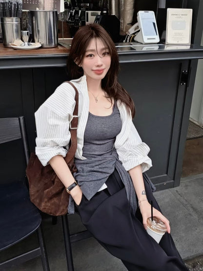 MS60920 Signature stripes blouse