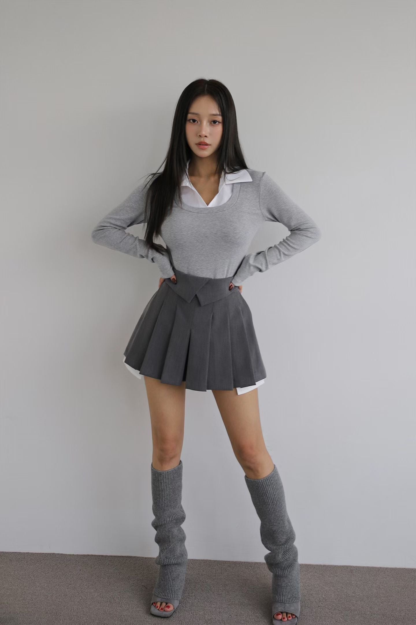 MS51064 Collar tshirt