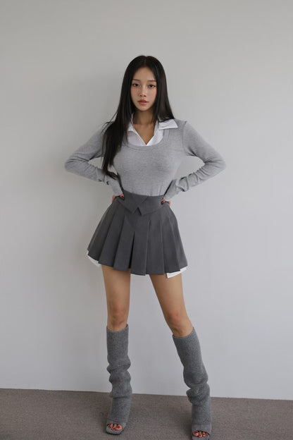 MS51064 Collar tshirt