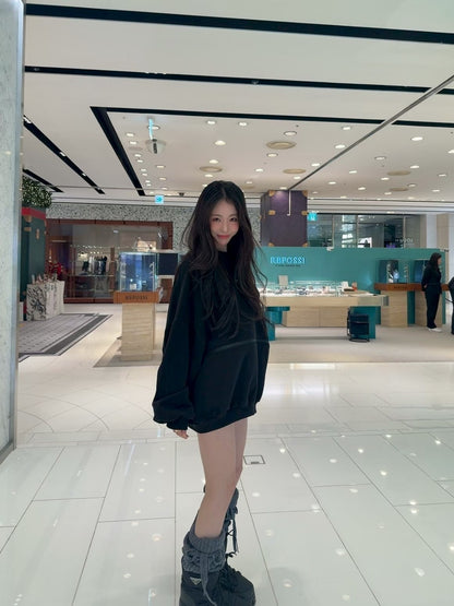 MS51209 Boyfriend oversized sweater