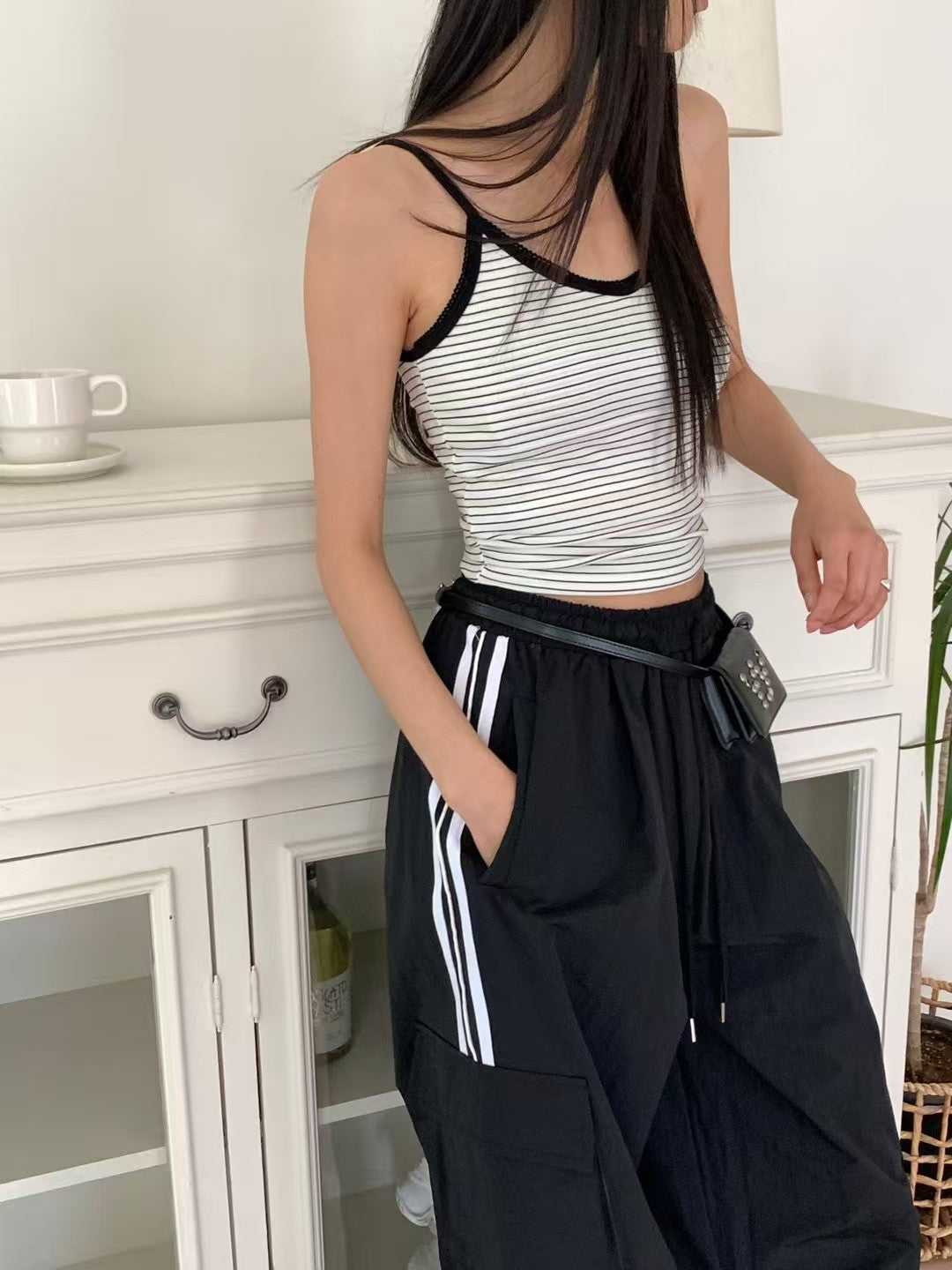 MS60722 Daily stripes top