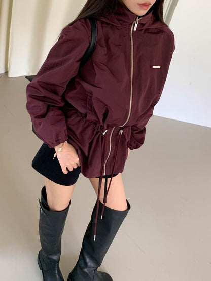 MS60915 Helen hoodie blazer outer