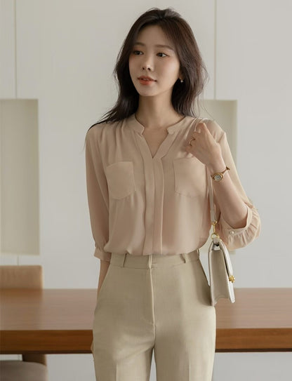 MS60435 Gladys chiffon blouse