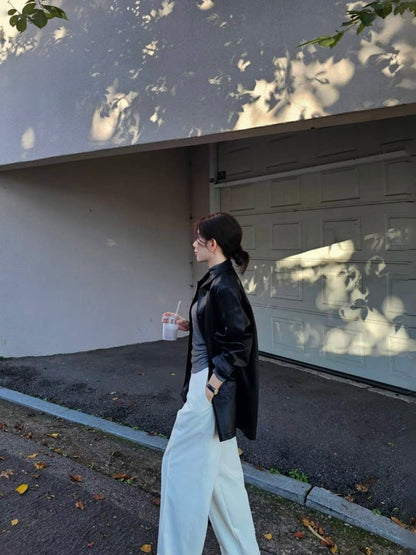 MS51077 Trendy suit trousers