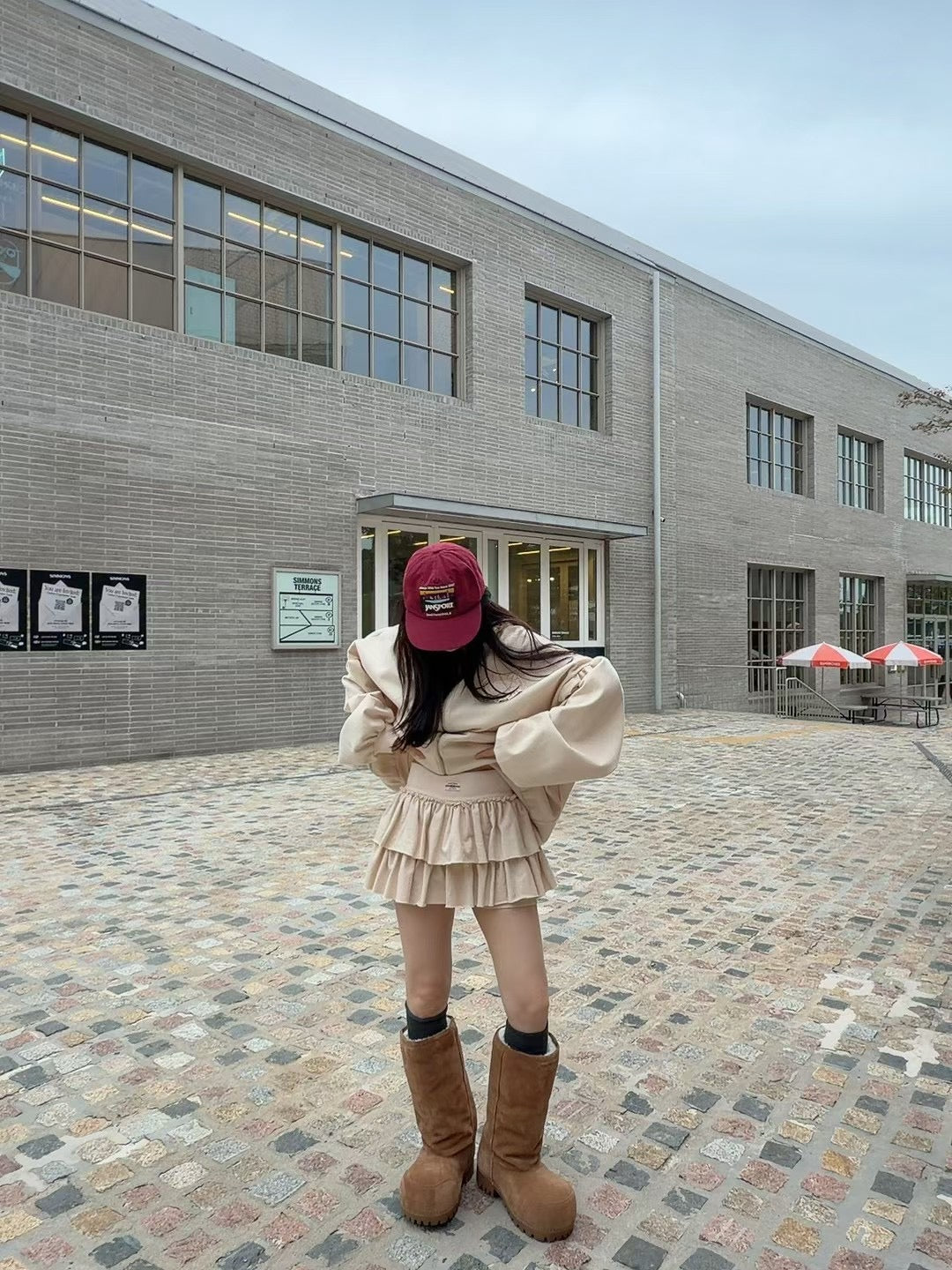 MS60930 Jiyoon sweet hoodie set