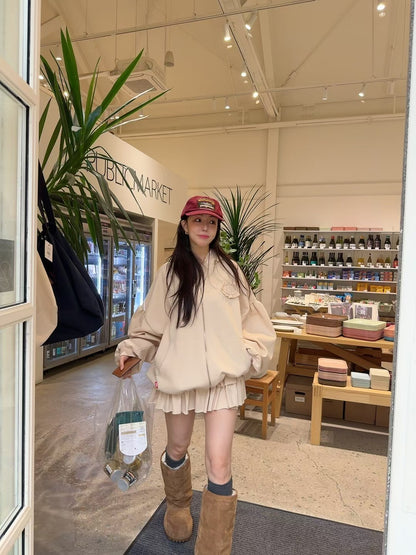 MS60930 Jiyoon sweet hoodie set