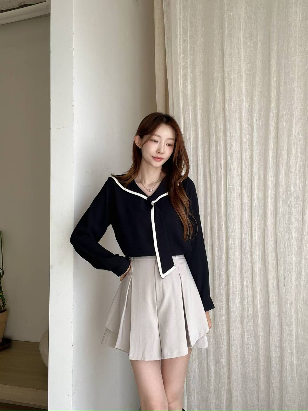 MS51023 Pony blouse