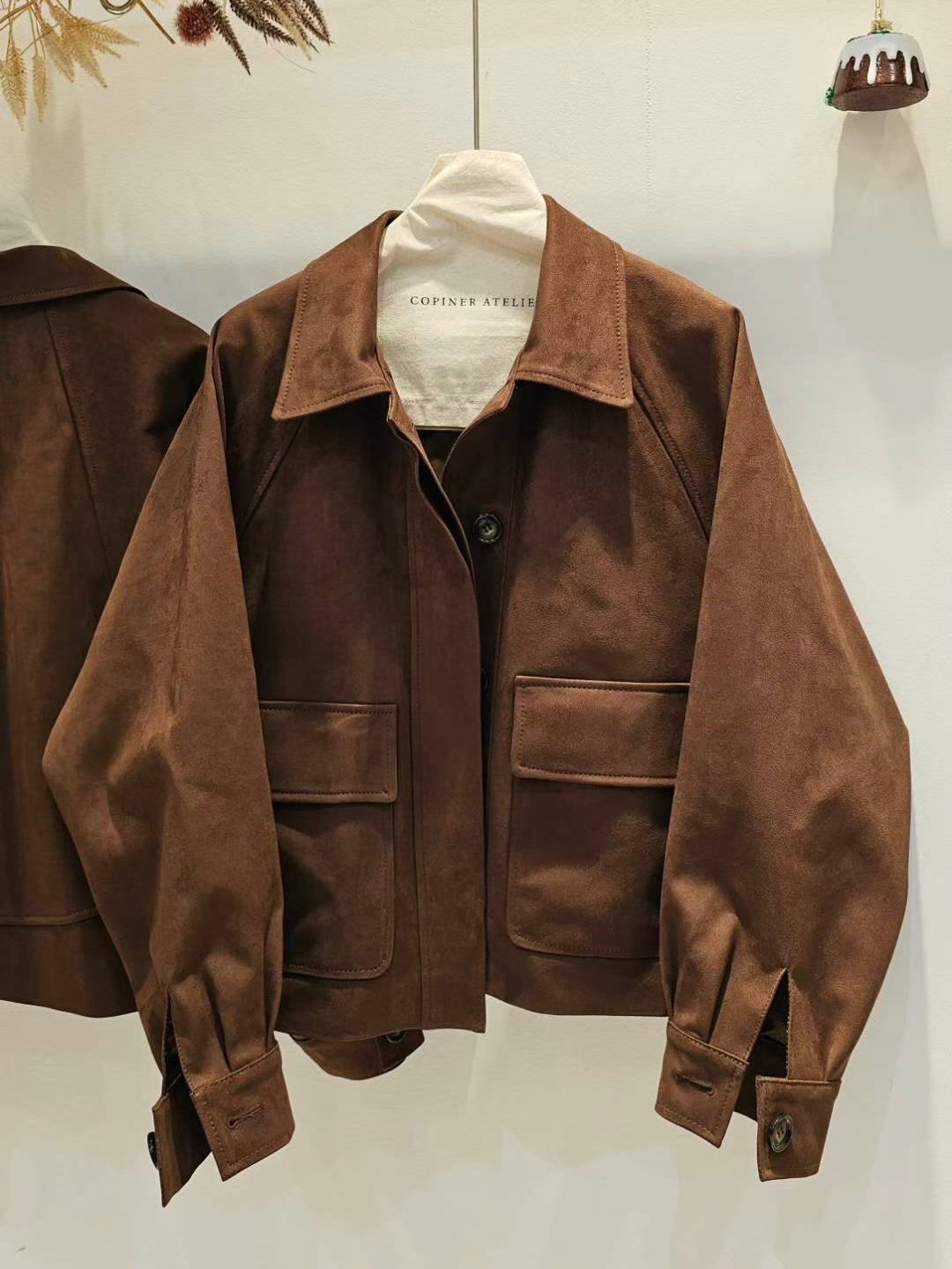 MS51226 Mocha velvet outer