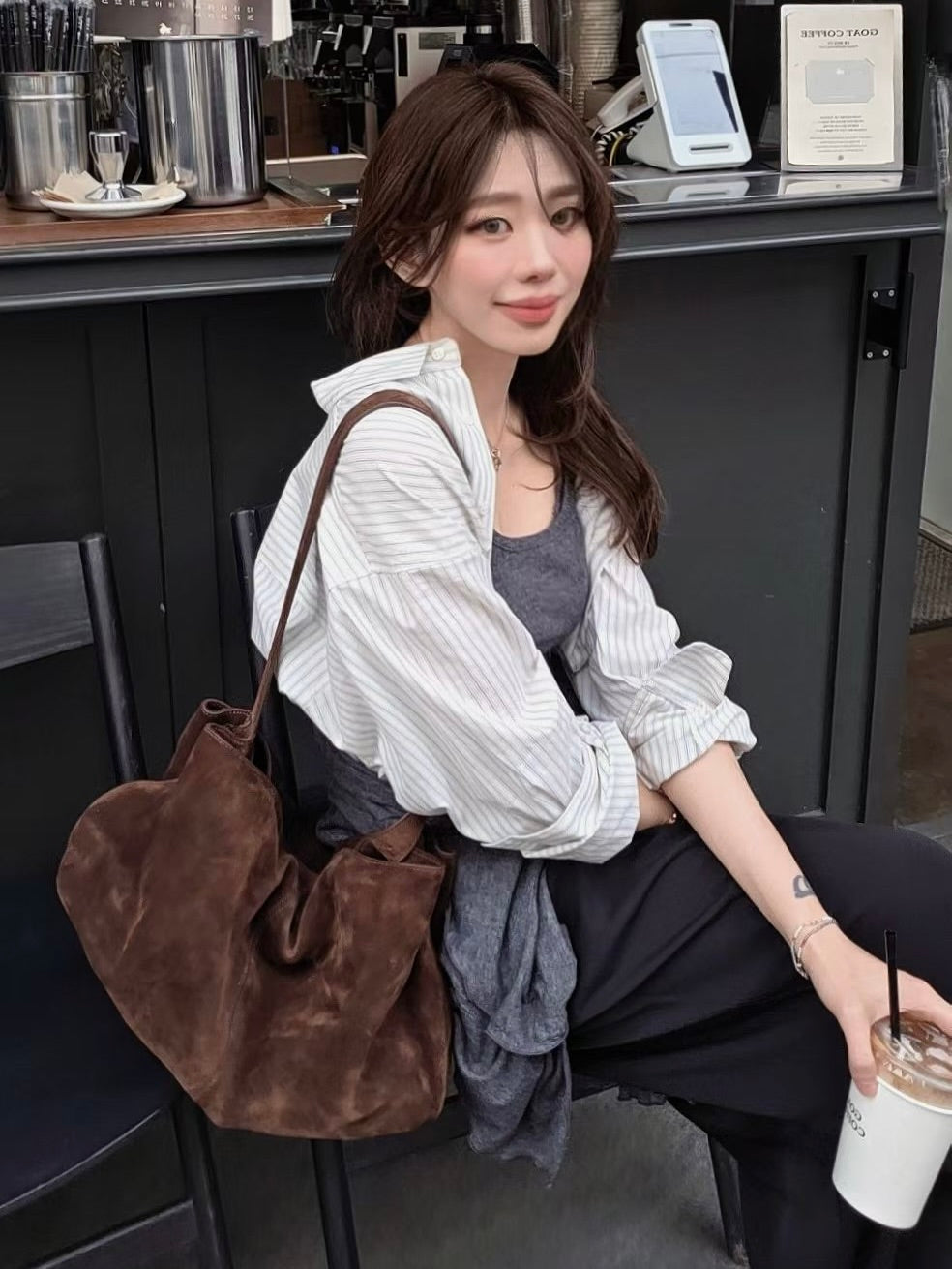 MS60920 Signature stripes blouse