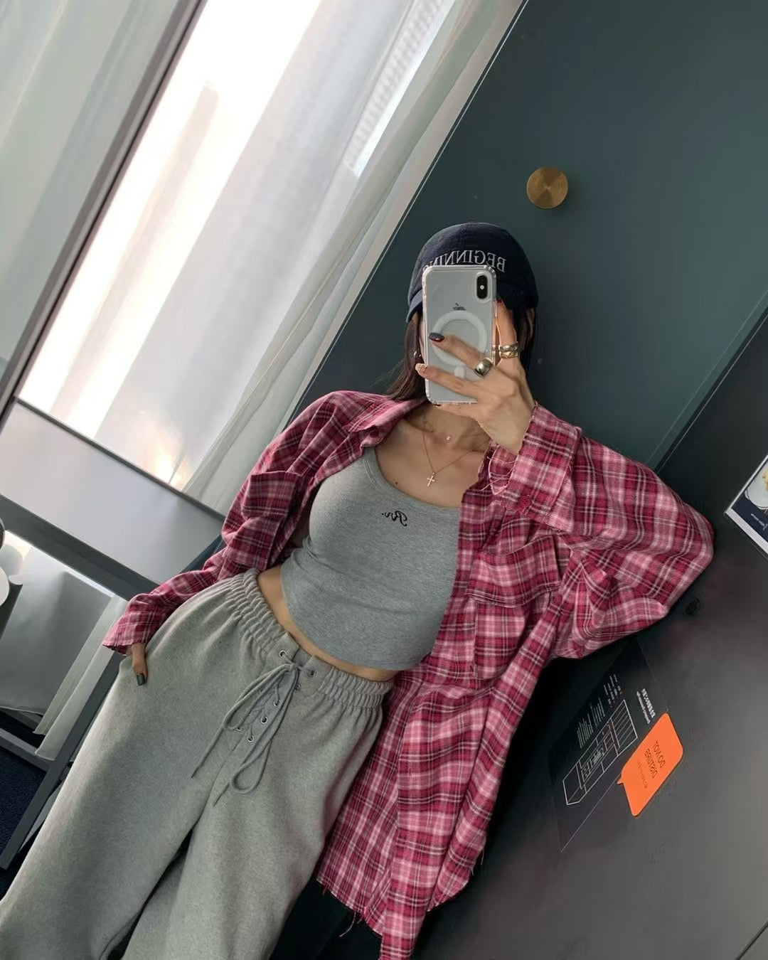 MS51108 Vintage tie joggers pants