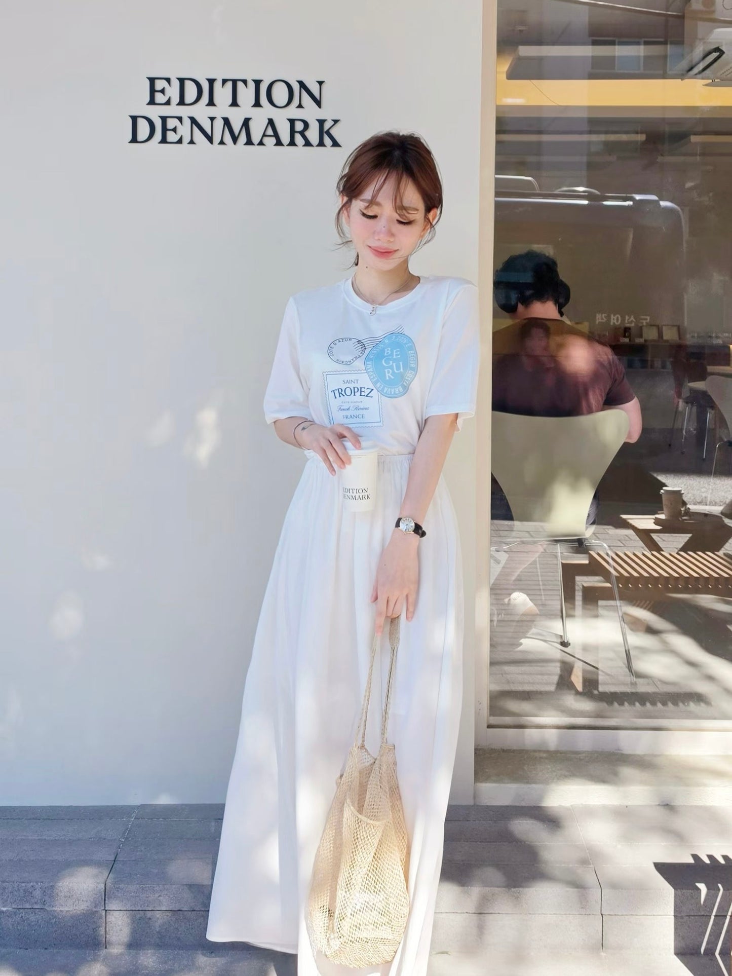 MS60225 Soft Tencel maxi skirt