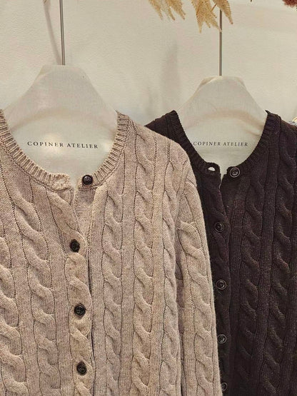 MS51240 Signature twist cardigan