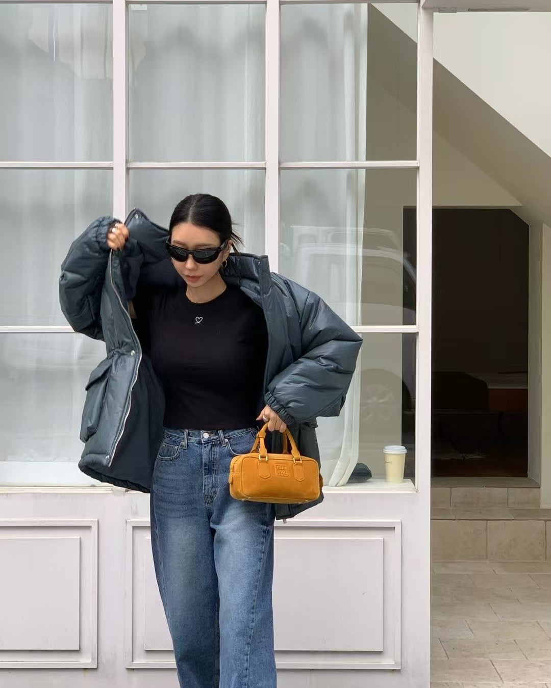 MS51238 Mini heart crop top