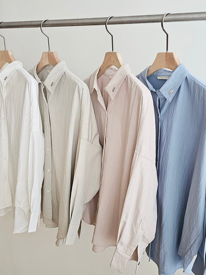 MS60218 Mono color blouse