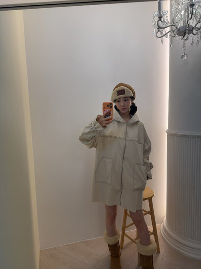 MS51214 Amy hoodie one piece jumper