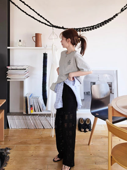 MS60419 Vanessa lace trousers