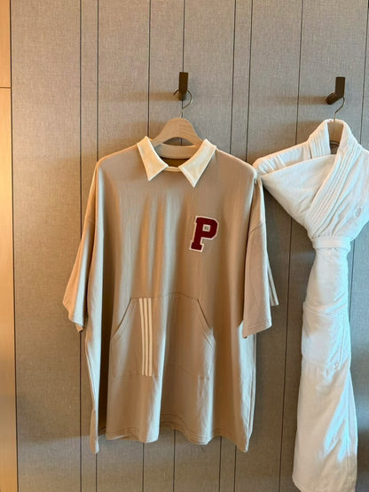 MS51074 Polo oversize one piece