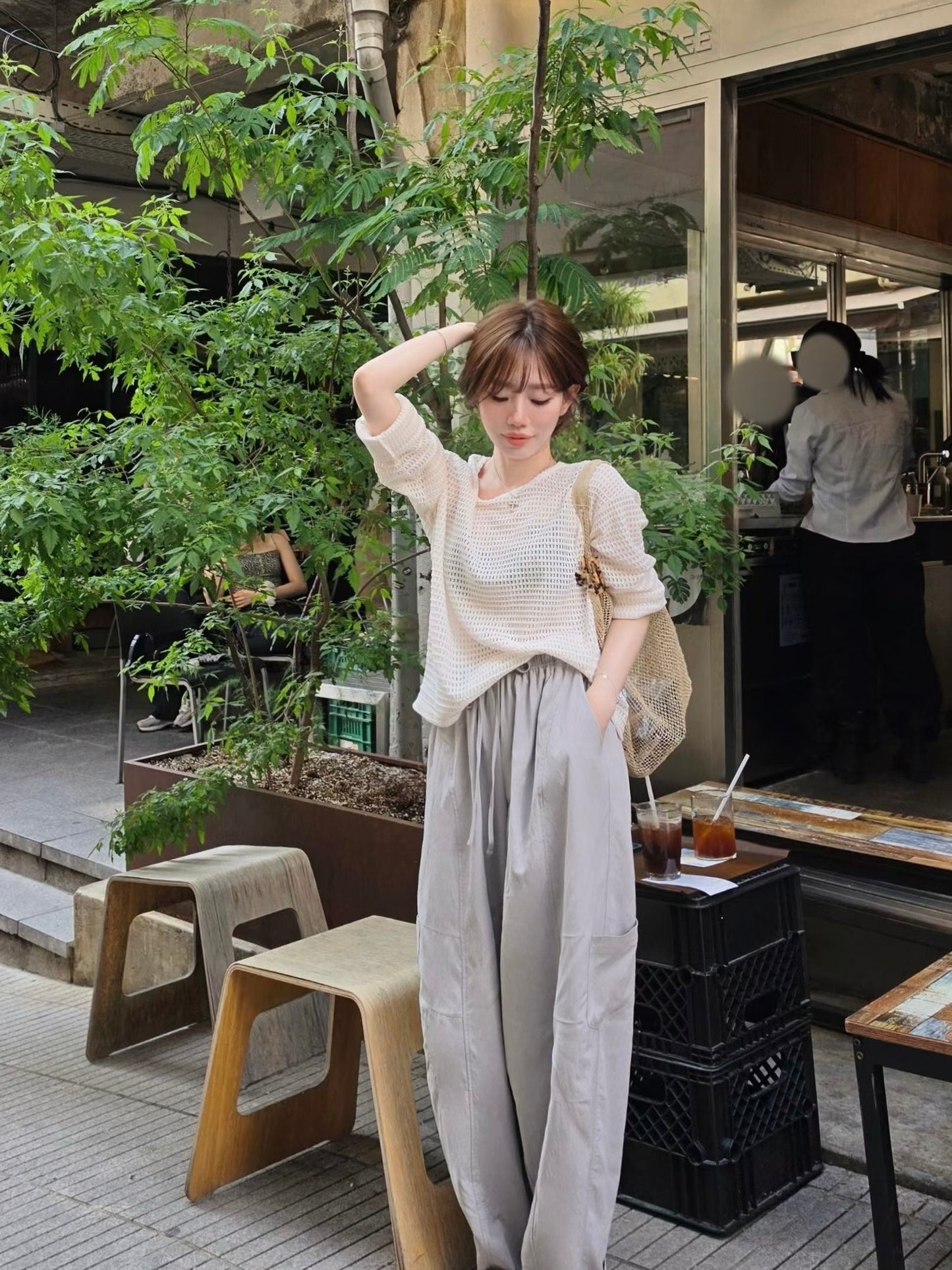MS60603 Sunny street trousers