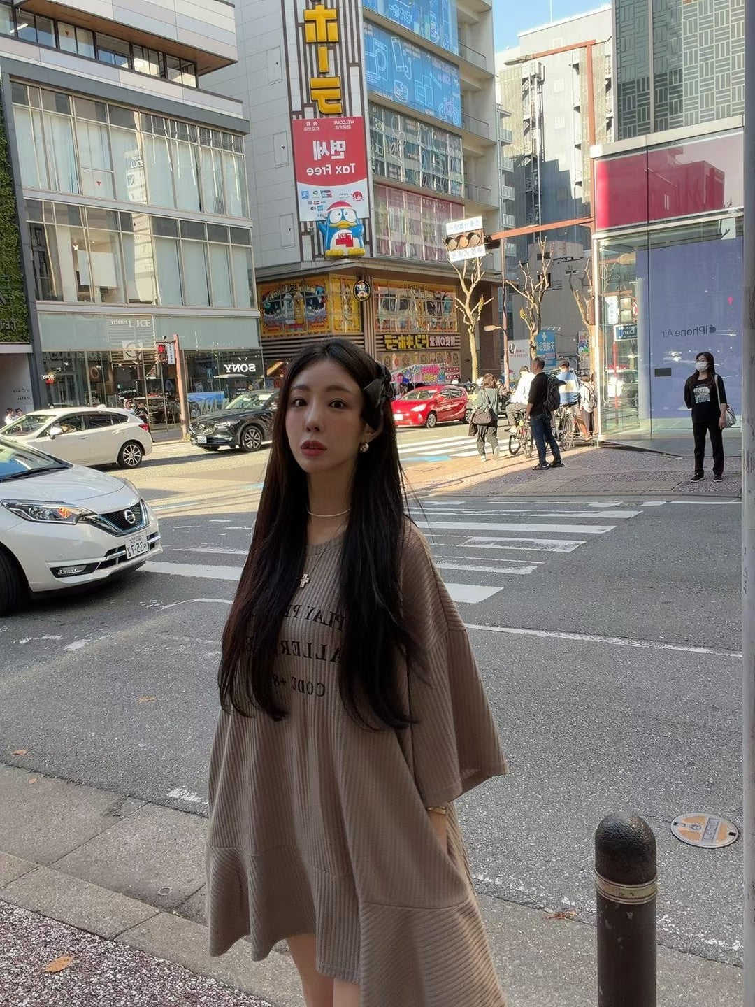 MS51073 Corduroy knit one piece