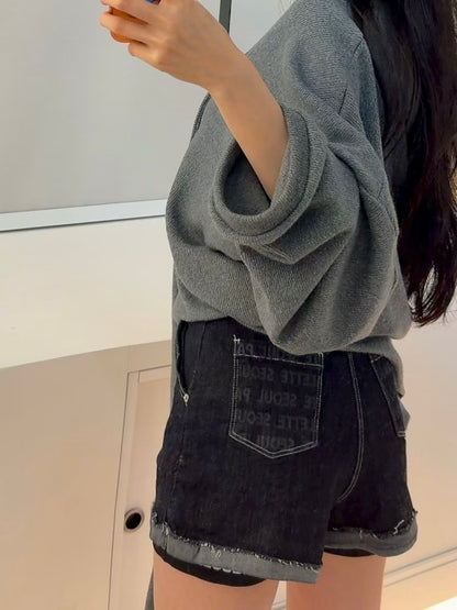 MS51215 Denim shorts