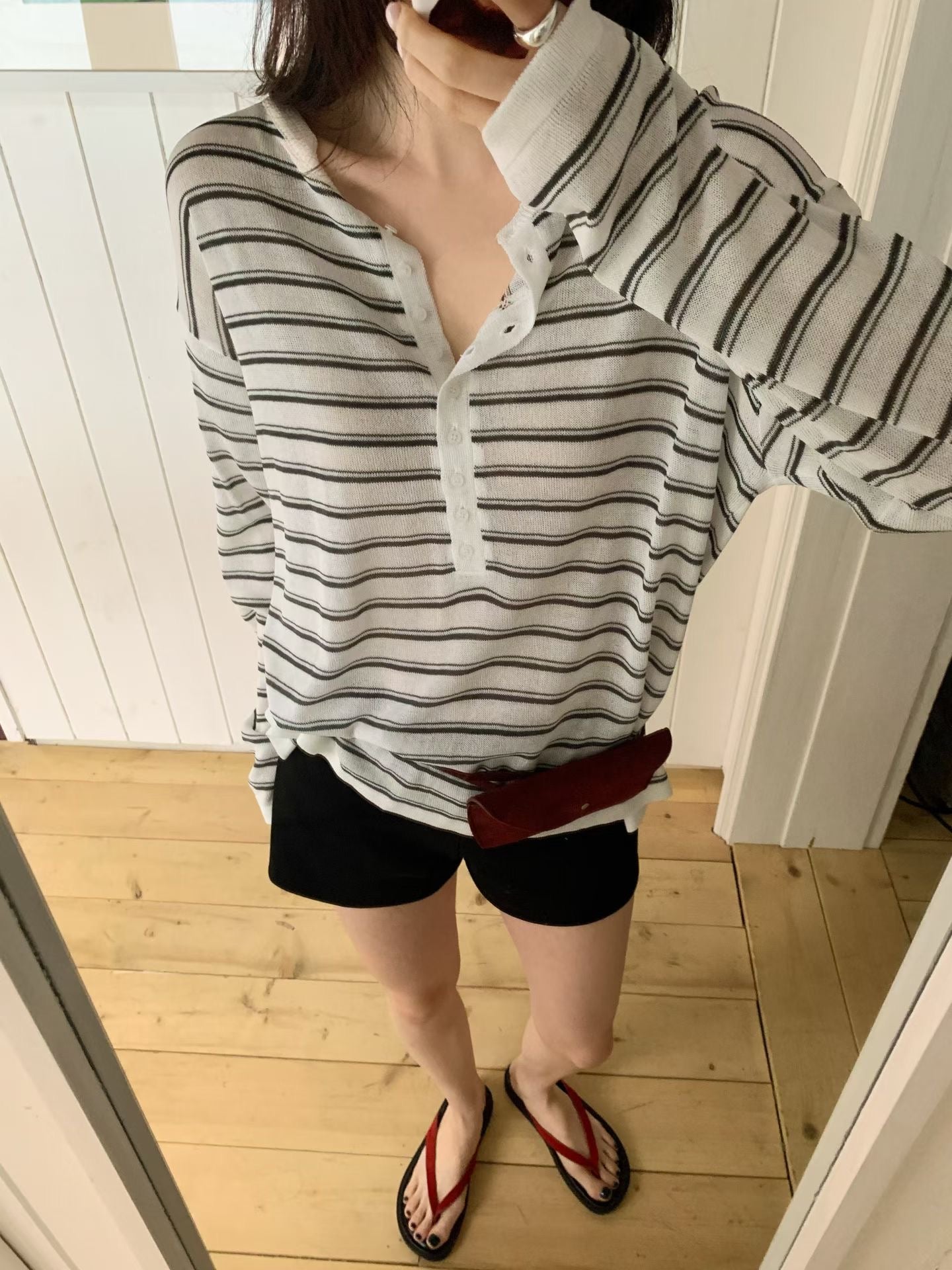 MS60455 Daily stripes long sleeve