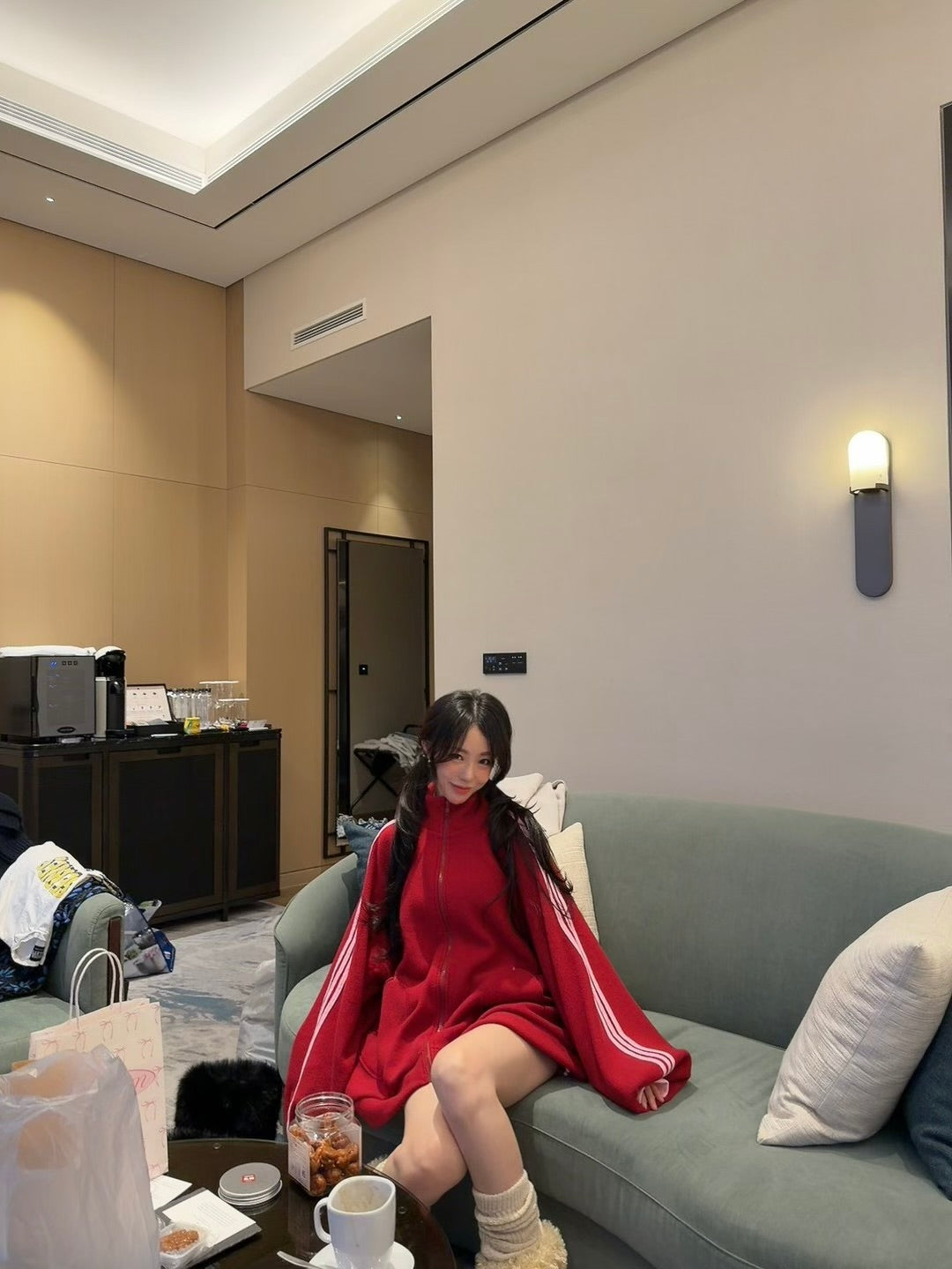 MS51233 Sporty looks fleece set