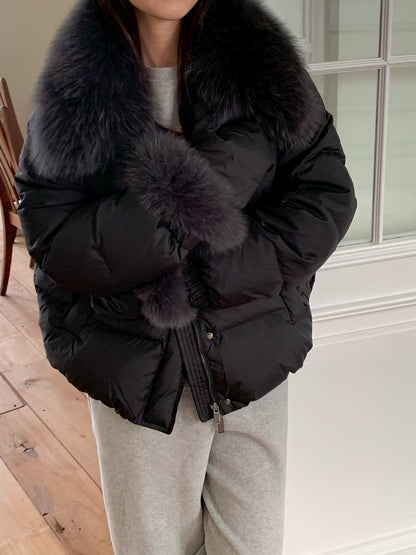 MS51228 Premium luxe fur duck down outer