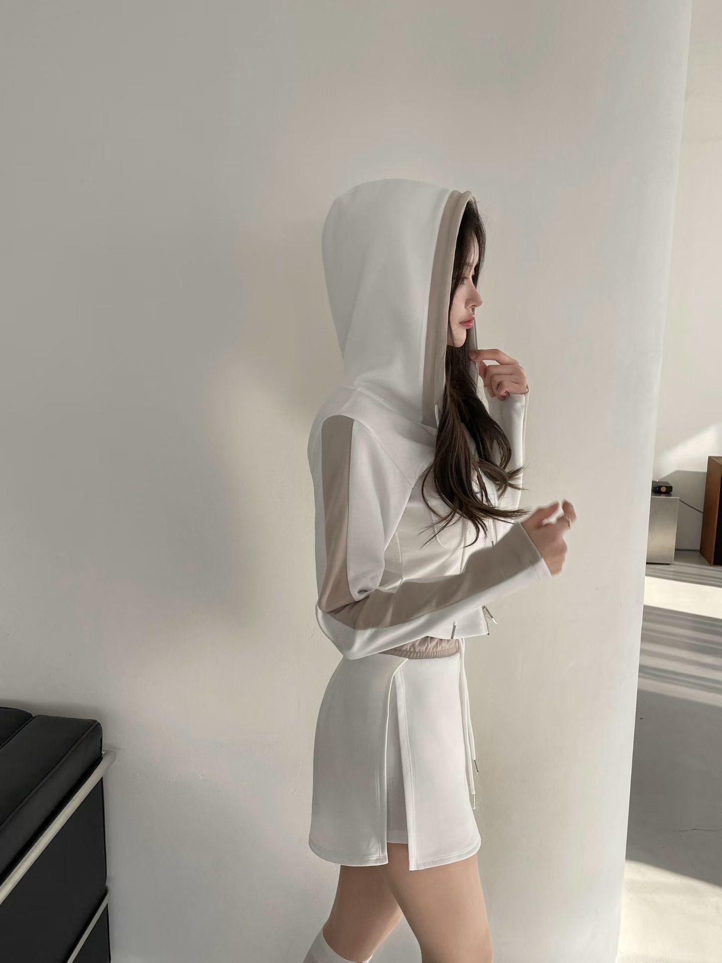 MS60201 Jennie hoodie sporty set