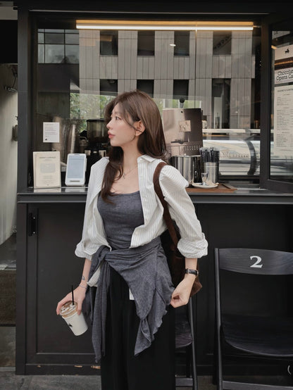 MS60920 Signature stripes blouse