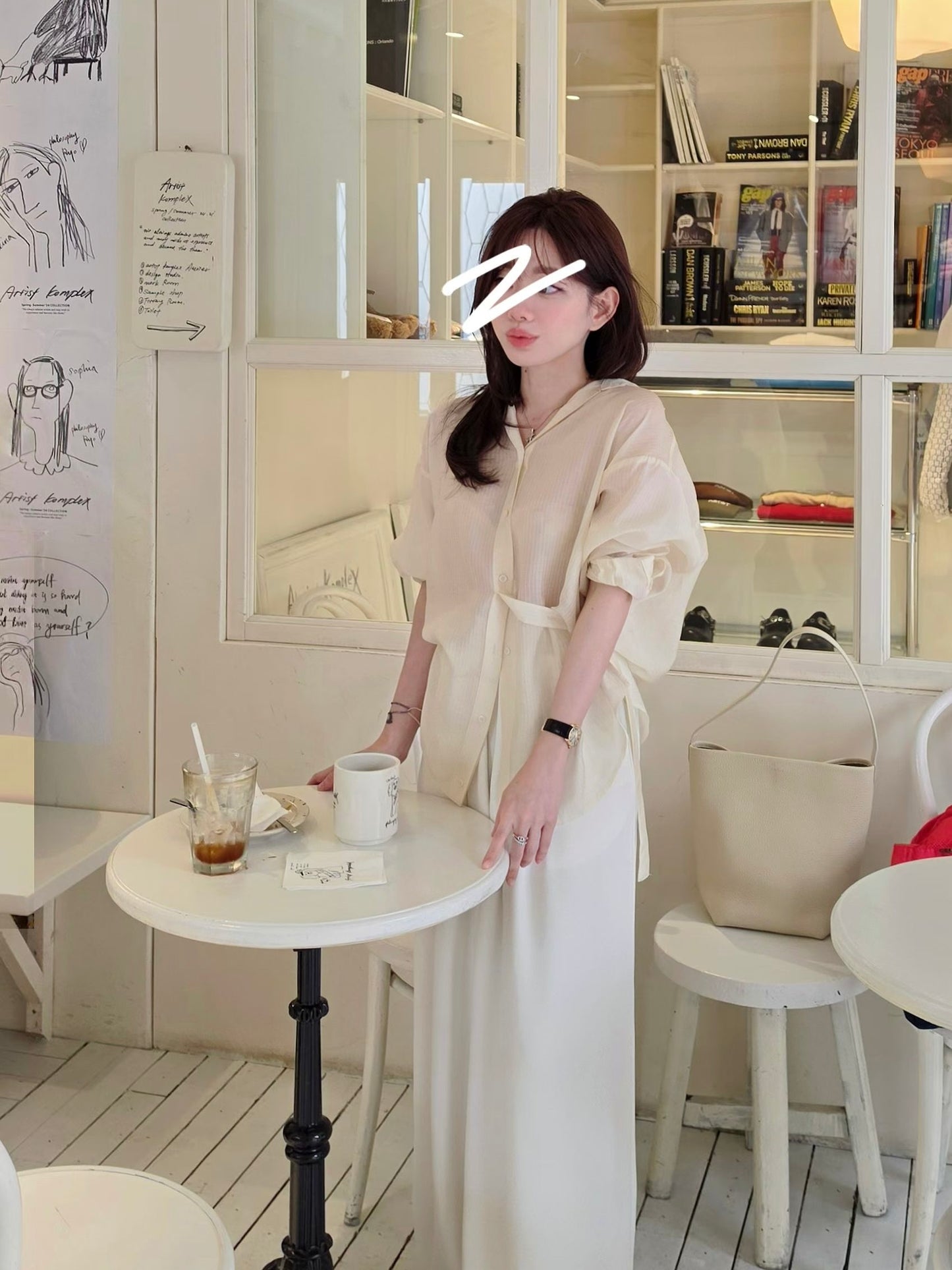MS60525 Casual airy Tencel blouse