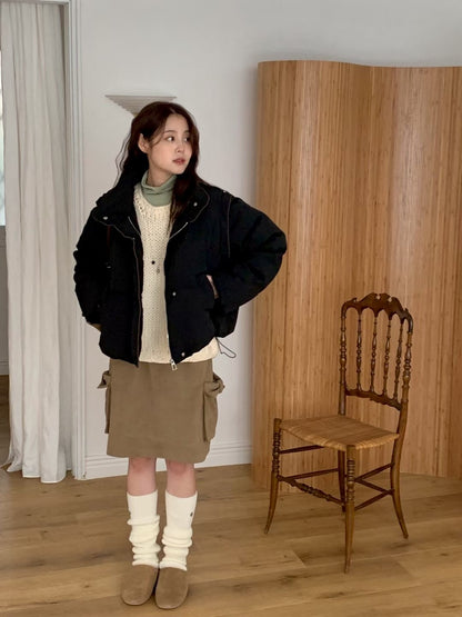 MS51078 Luxe duck down winter outer (2ways)