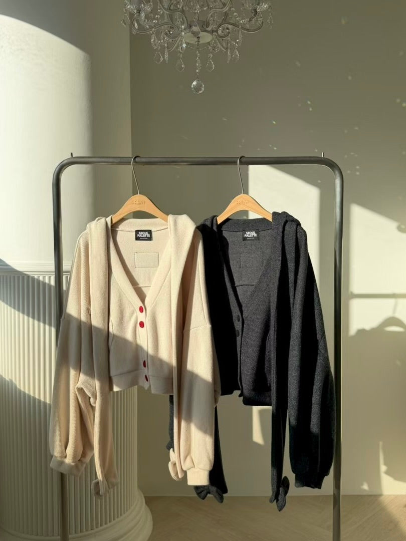 MS51235 Emilie cardigan with scarf