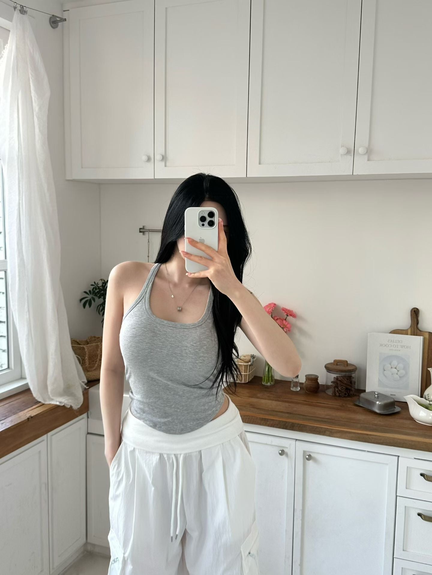 MS60715 Casual tank top with pad
