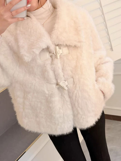 MS51252 Curly fur jacket