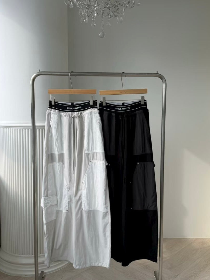 MS60434 Signature logo waist trousers