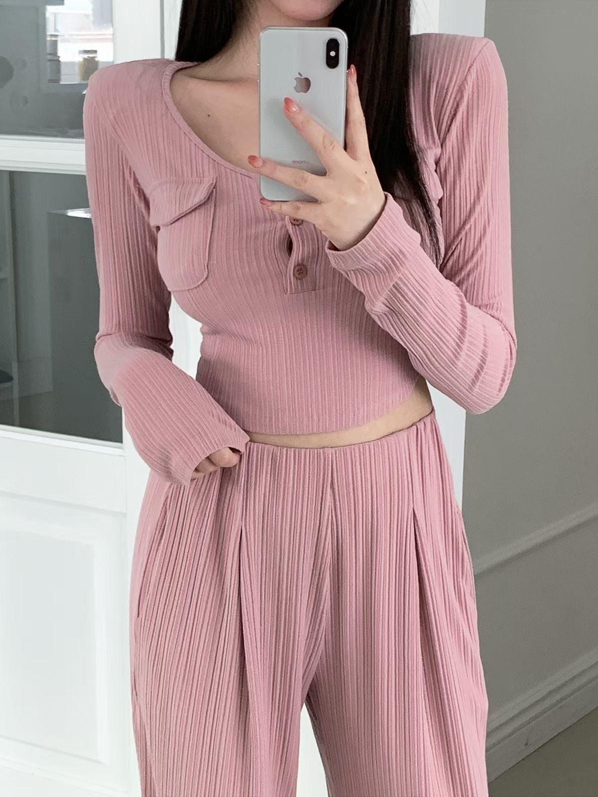 MS60412 Soft form rib lounge set