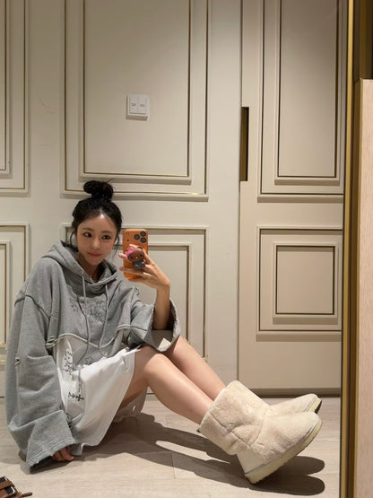 MS51131 Hoodie mix one piece