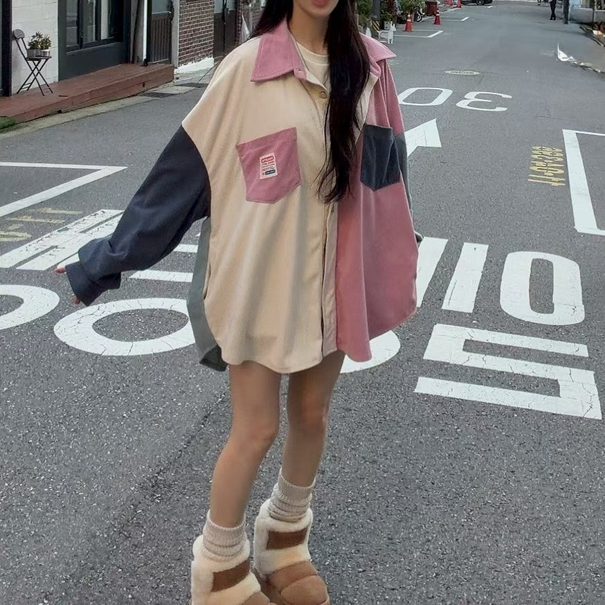 MS51069 Sweetie mix color blouse