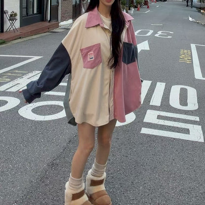 MS51069 Sweetie mix color blouse