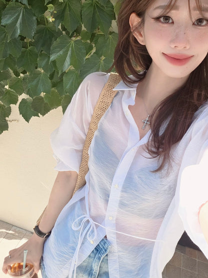 MS60602 Sunday airy tencel blouse