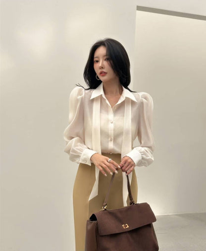 MS50954 Yihyun collar blouse