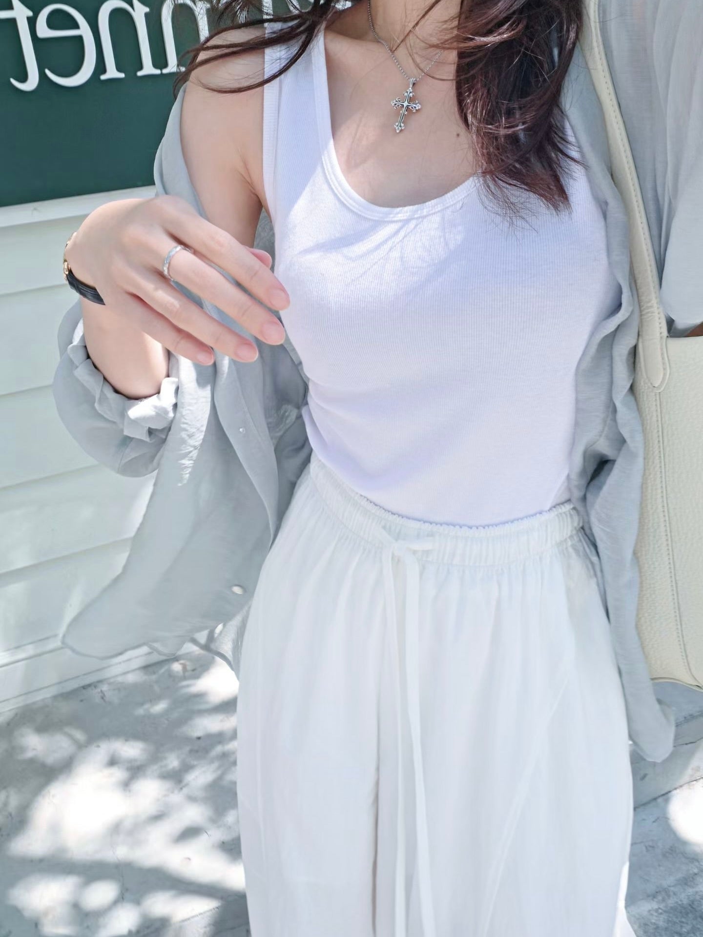 MS60602 Sunday airy tencel blouse