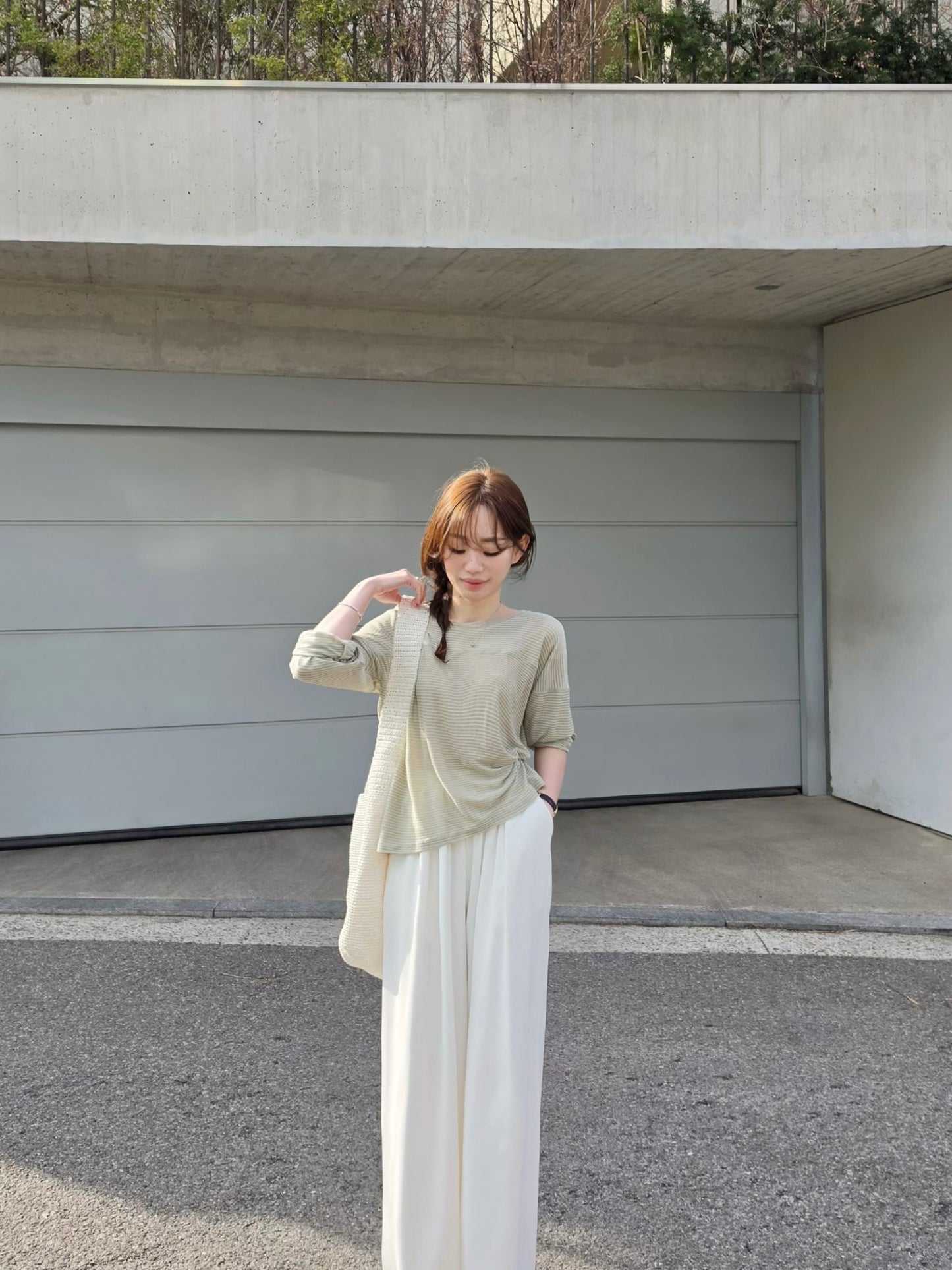 MS60421 Light weight linen top