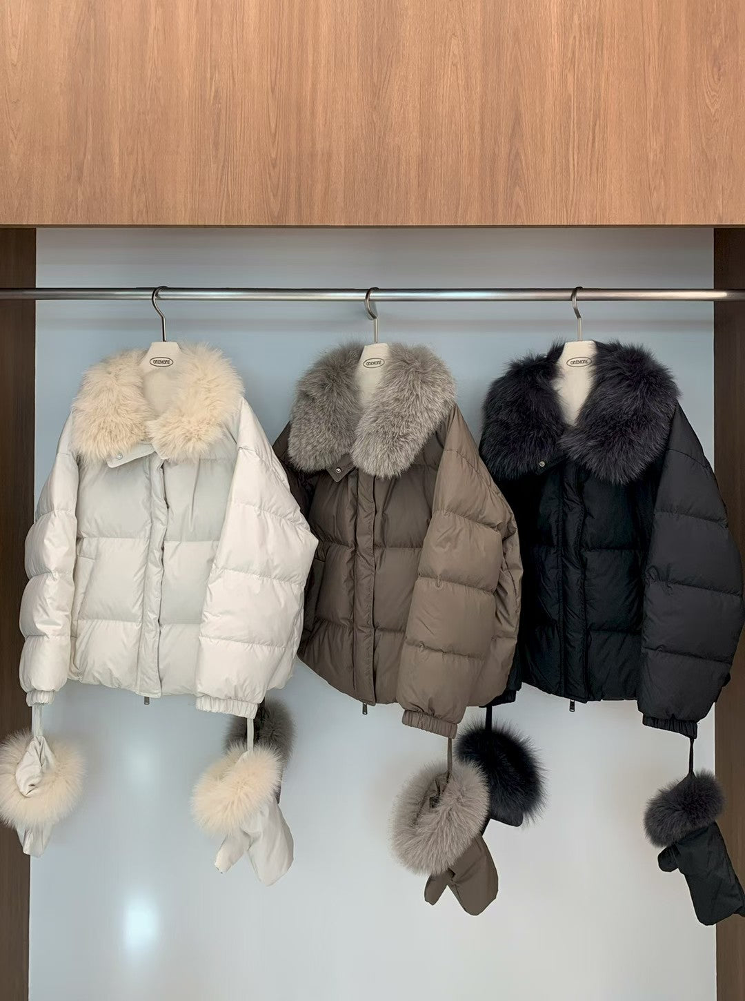 MS51228 Premium luxe fur duck down outer